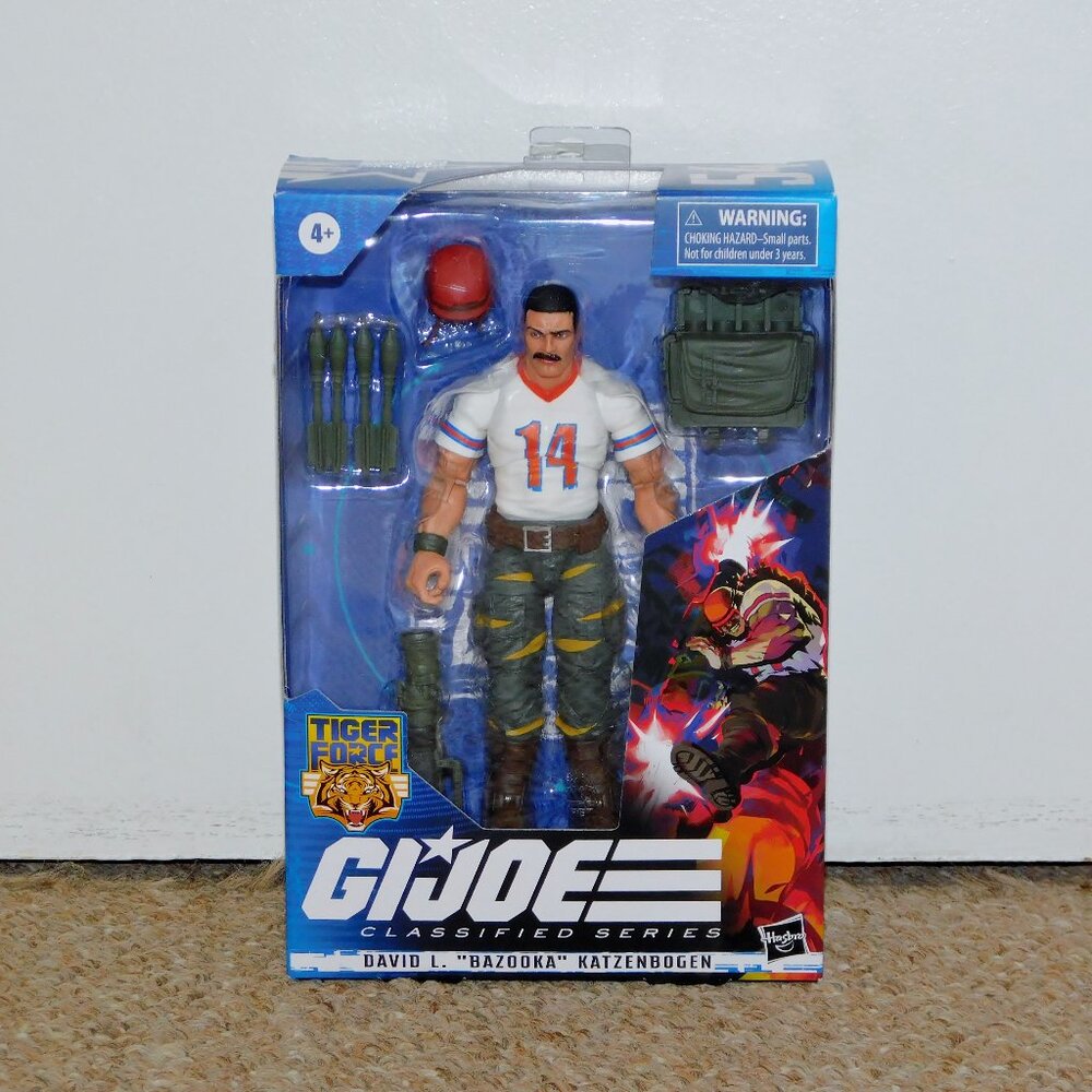 2022 Hasbro G.I. Joe Classified 6" Tiger Force Bazooka Figure MIB Brand New